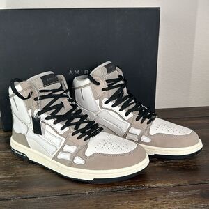 AMIRI Skel High white/grey sz10 Brand New
